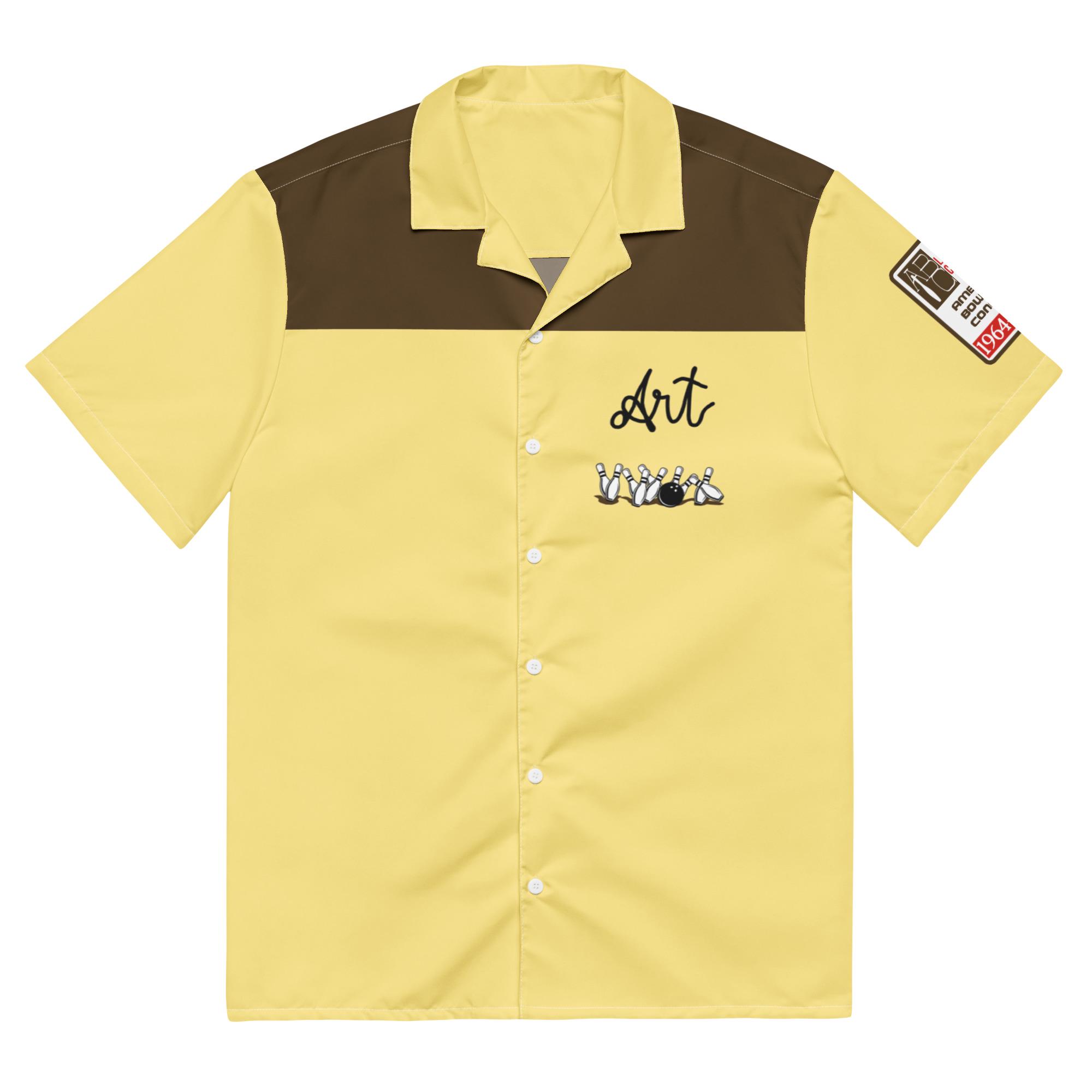 Short Sleeve Bowling Shirt Retro - เสื้อเชิ้ตโบว์ลิ่ง The Dude's The Big Lebowski