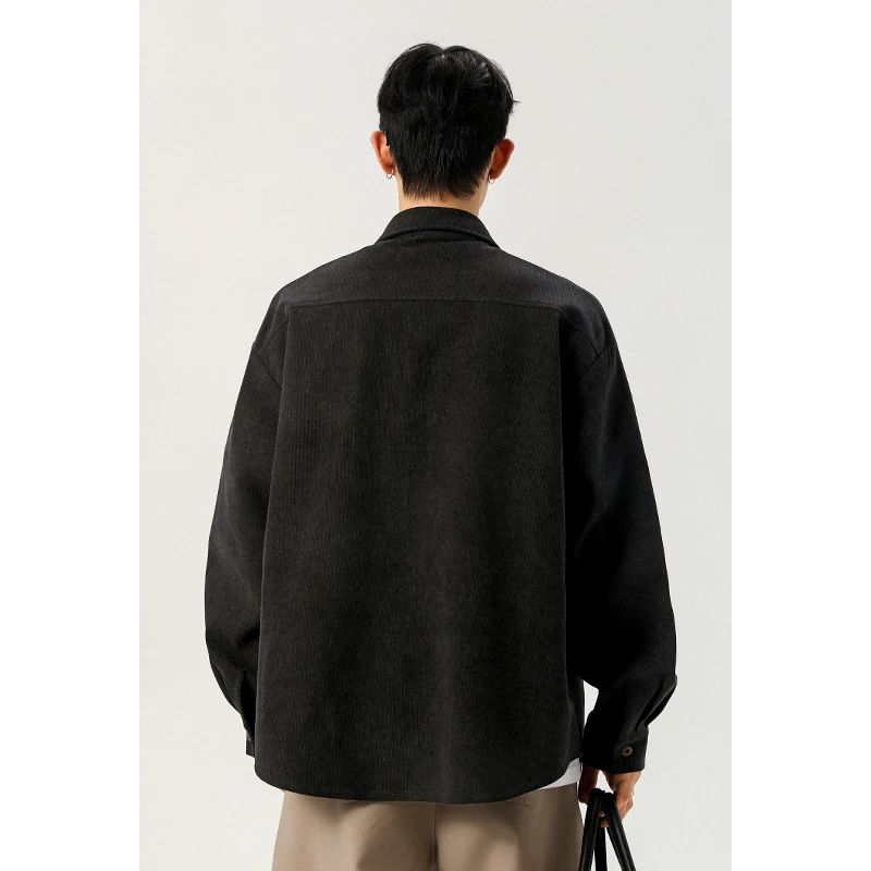 เสื้อเชิ้ตผ้าลูกฟูกสำหรับผู้ชา - Corduroy Button Up Shirt Men บทวิจารณ์และราคา