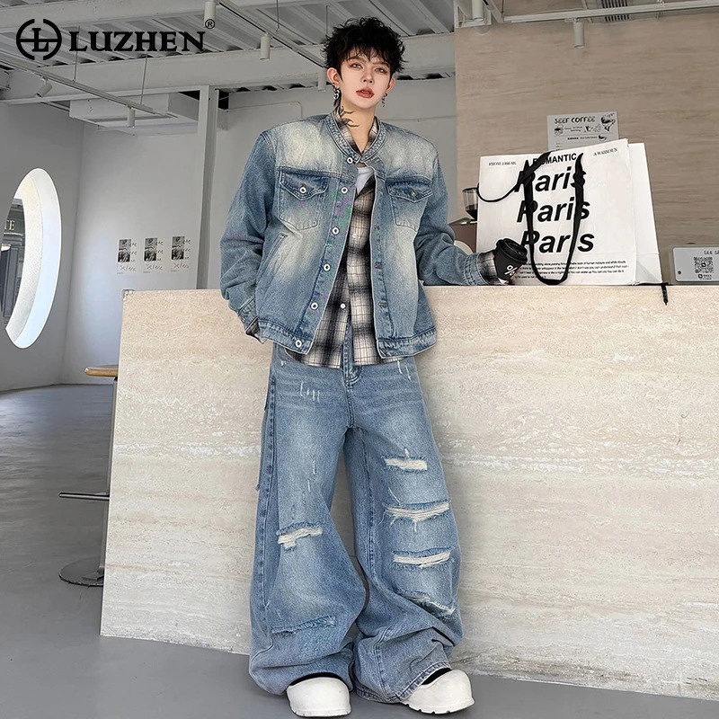 LUZHEN 2026 ชุดเซ็ตสองชิ้นผ้าเ - Jeans บทวิจารณ์และราคา